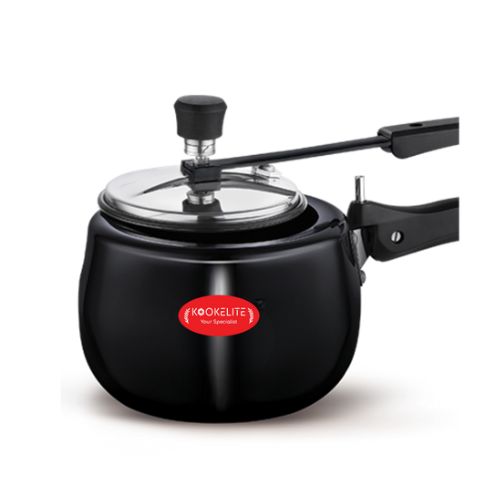RasoiPro 3 L Hard Anodised Innerlid Induction Bottom Pressure Cooker