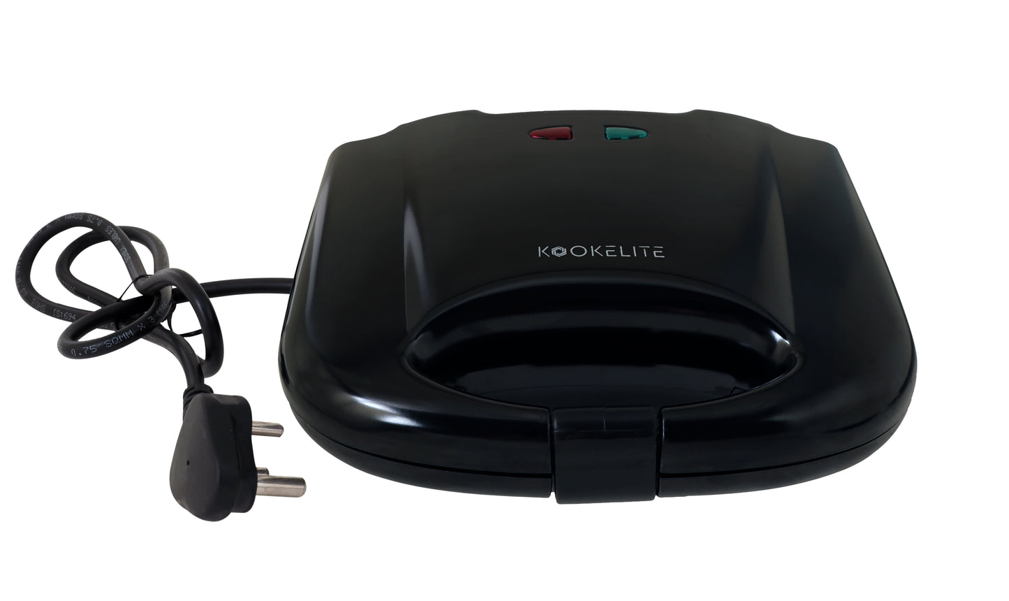 Classic Pocket Sandwich Maker | Deep-Fill Triangle Toaster, Non-Stick, 800W (includes User Manual and Warranty Card)