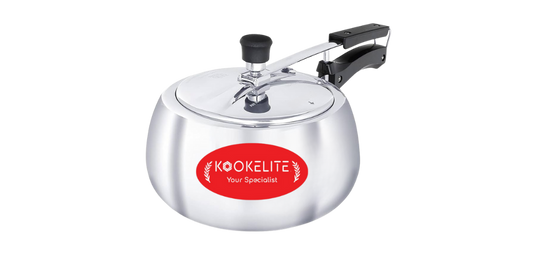 Silver X 3L Triply Stainless Steel Pressure Cooker with Induction Base | 2 Years Warranty
