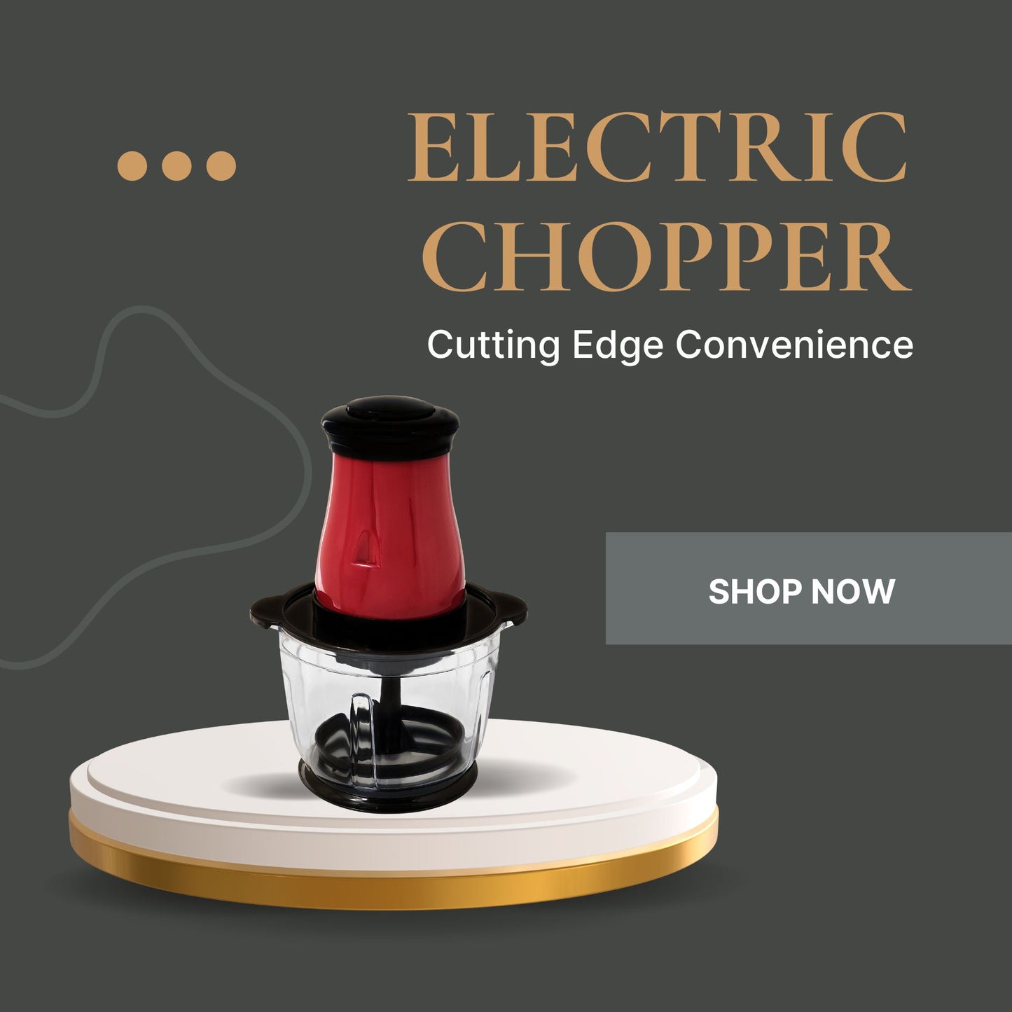 Kitchen Classic 300W Mini Food Processor – Chop • Grind • Knead • Blend | Vegetable Chopper, Chutney Maker, Dough Kneader, Travel Friendly
